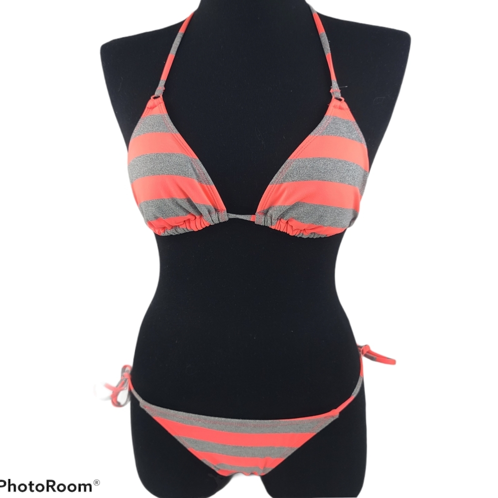 SALE NWOT The Bikini Lab Pink String Bikini S